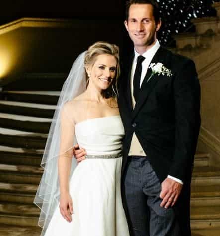 Georgie Thompson wedding with Ben Ainslie